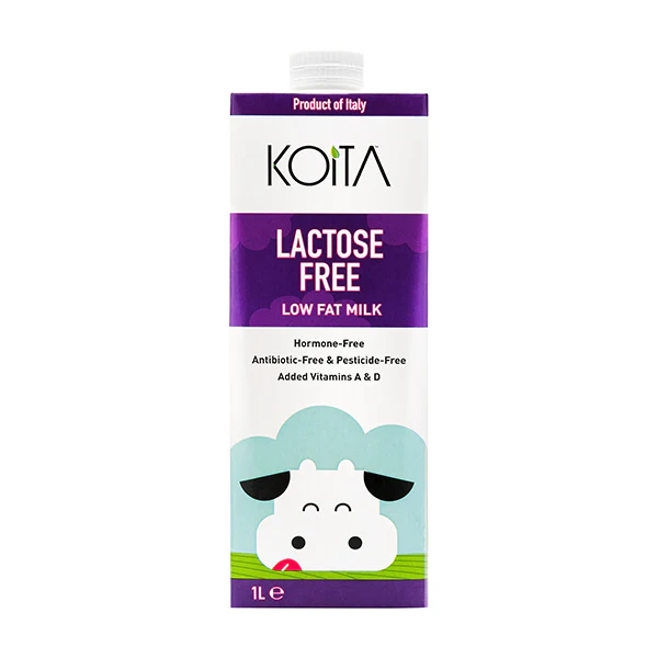 Koita Lactose-Free Non-Hormone Low Fat Milk 1L_0