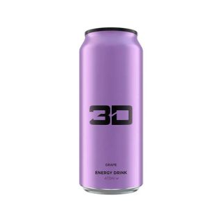 3D GRAPE ENERGY 473ML