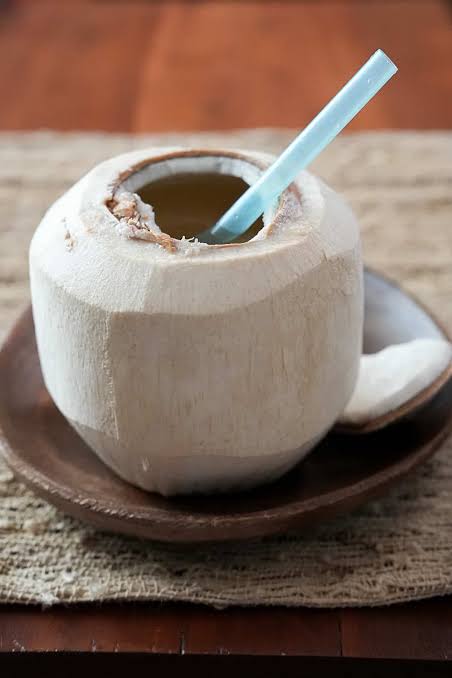 Thai Coconut w Spoon and Straw