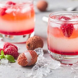 Fruit cocktail with Lychee