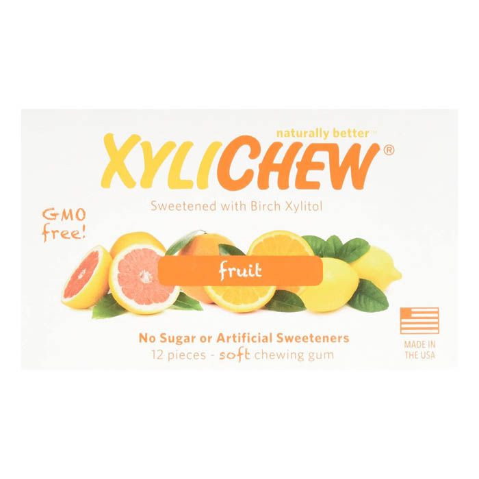 Xylichew Gum Fruit 12pcs