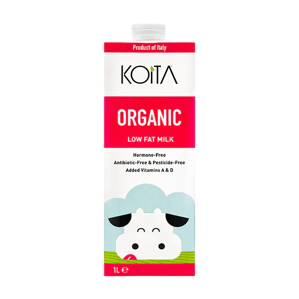 Koita Organic Low-Fat Milk 1L_0