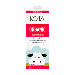 Koita Organic Low-Fat Milk 1L