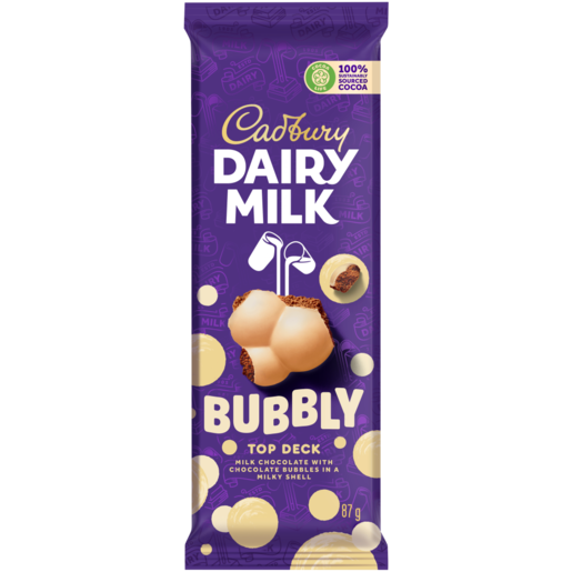 CadBury Dairy Milk Bubbly All Flavour 87g_1