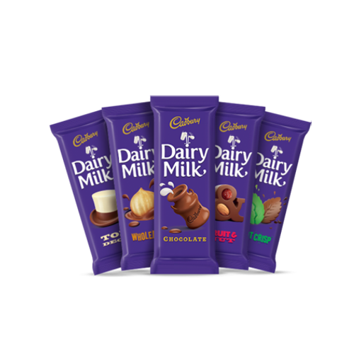 CadBury Dairy Milk Bubbly All Flavour 87g