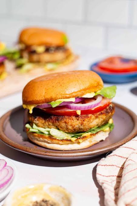 Homemade Chicken Burger Patty Set