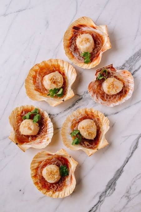 Half Scallop With Vermicelli_0