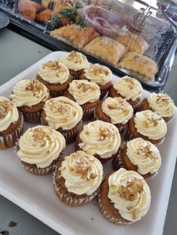 Mini Carrot Cupcakes