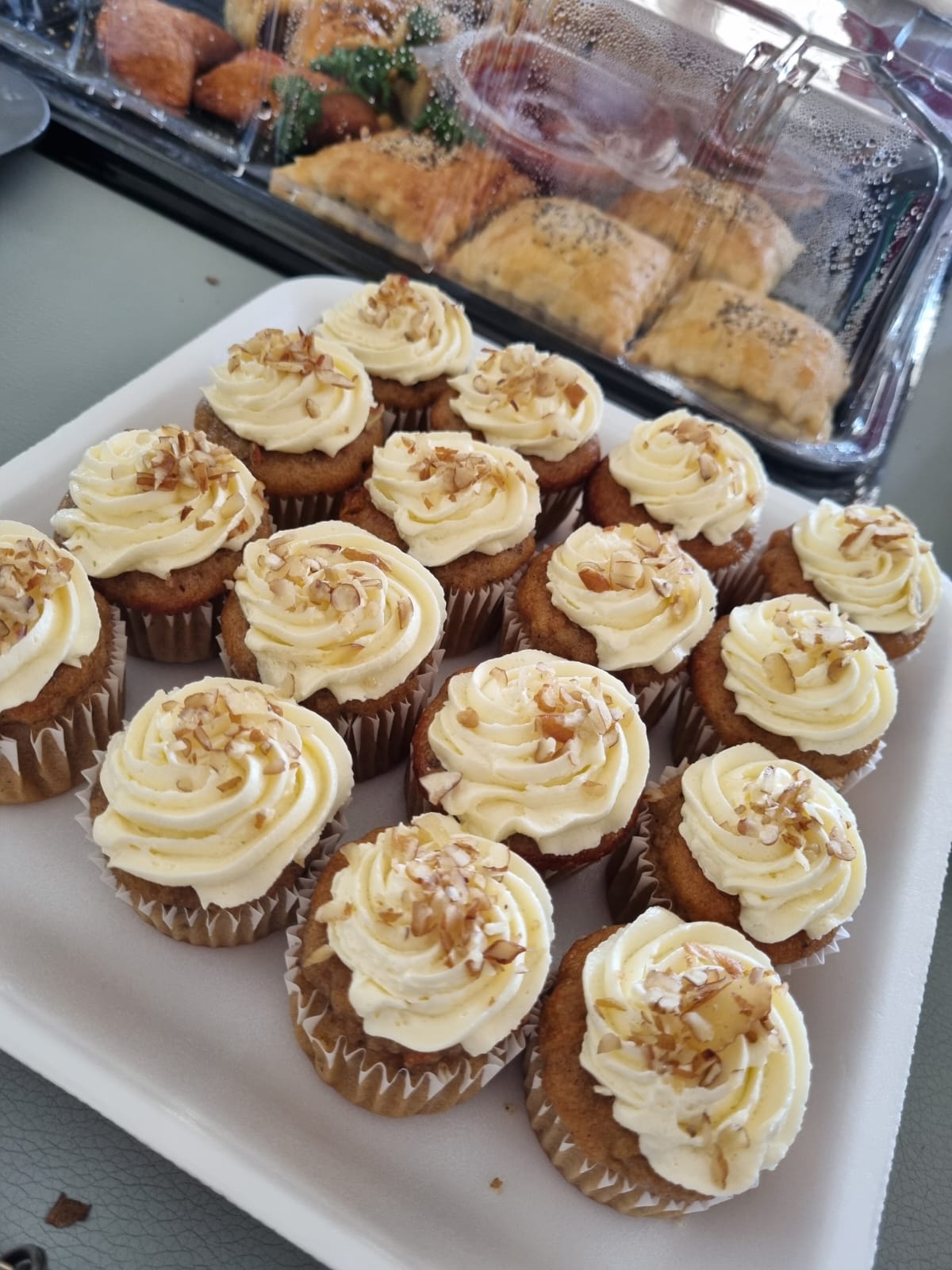 Mini Carrot Cupcakes