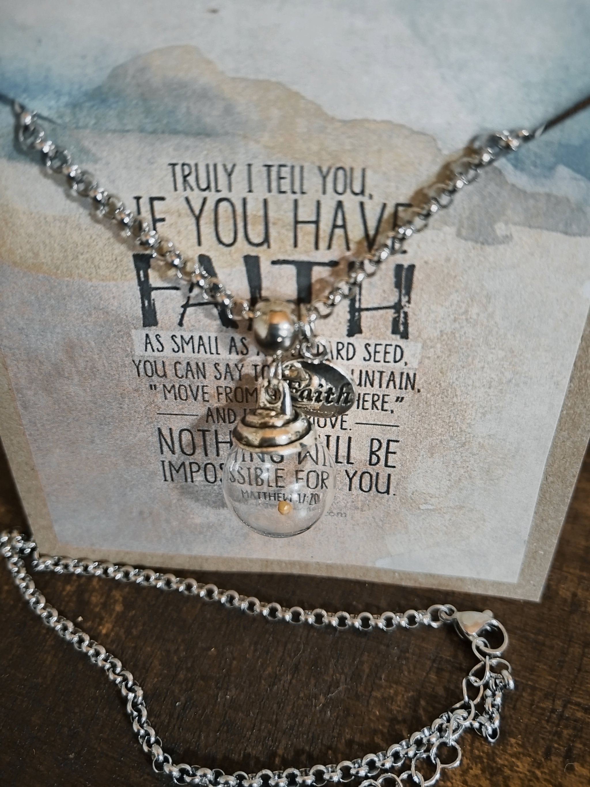 Mustard seed class pendant _0