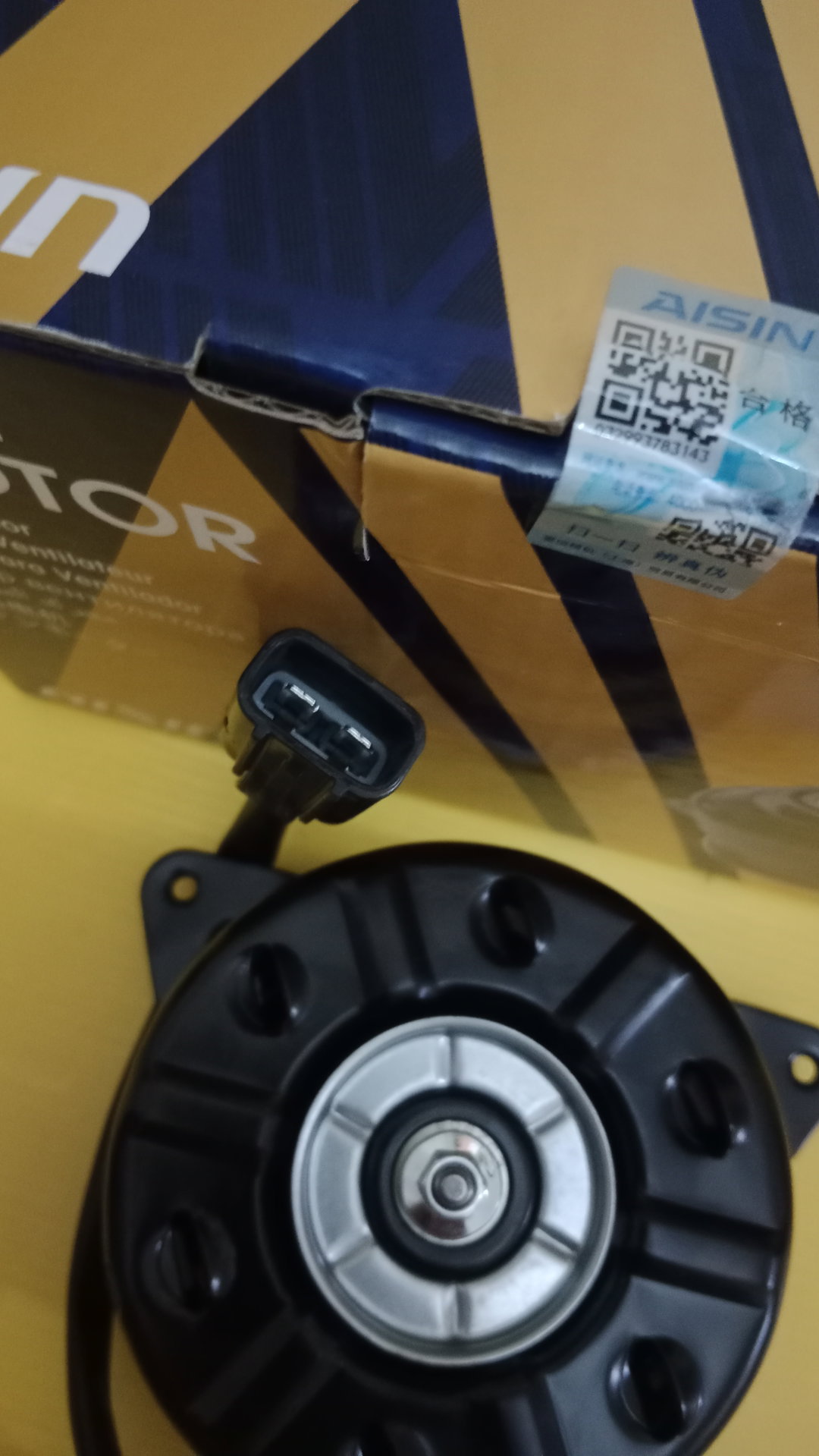 aisin honda accord TAO;2.0  air cond fan motor