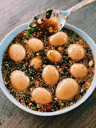 Fermented Soy Eggs Jar