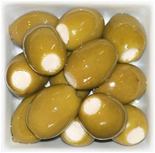 Green Olives Stuffed With Labneh 600g_0