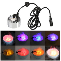 SOBO Mist Maker Aquarium Fogger 12 LED Ultrasonic Atomizer super big mist machine humidifier diffuser