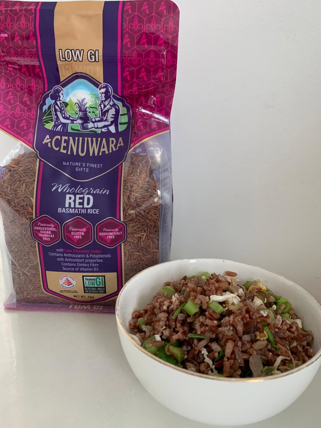 ACENUWARA (Wholegrain Red Basmathi Rice) LOW GI