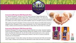 ACENUWARA (Pink Basmathi Rice) LOW GI 