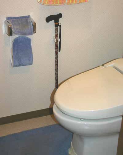 Cane Holder Attach to Wall & Table_4