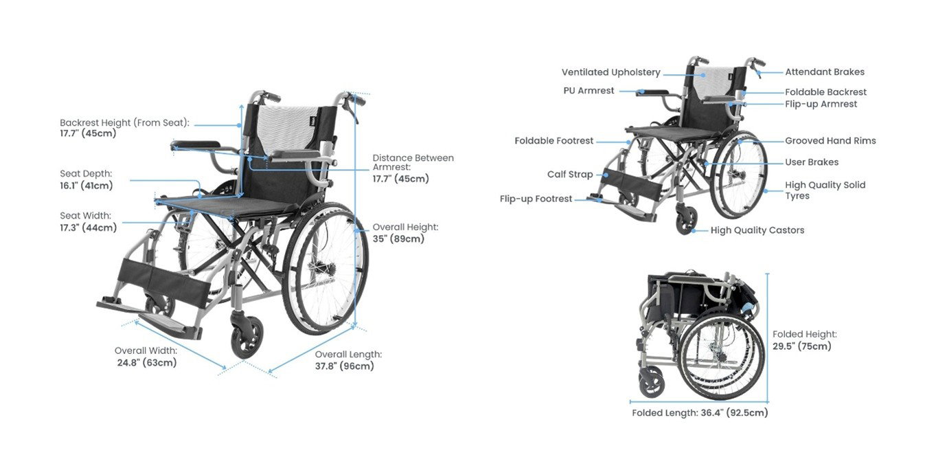 Bion Kompac Wheelchair K200_3