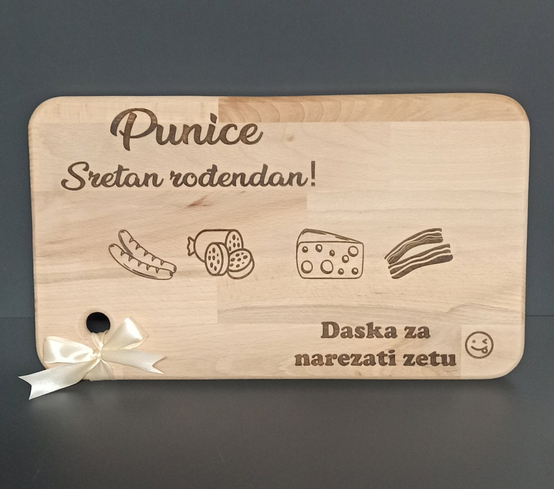 Personalizirana daska za rezanje