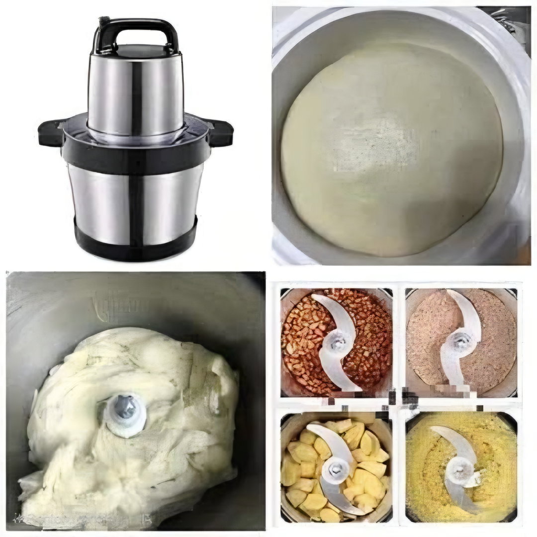 Eskay Mixeur de foutou Robot Culinaire Multifonctions 6 litres