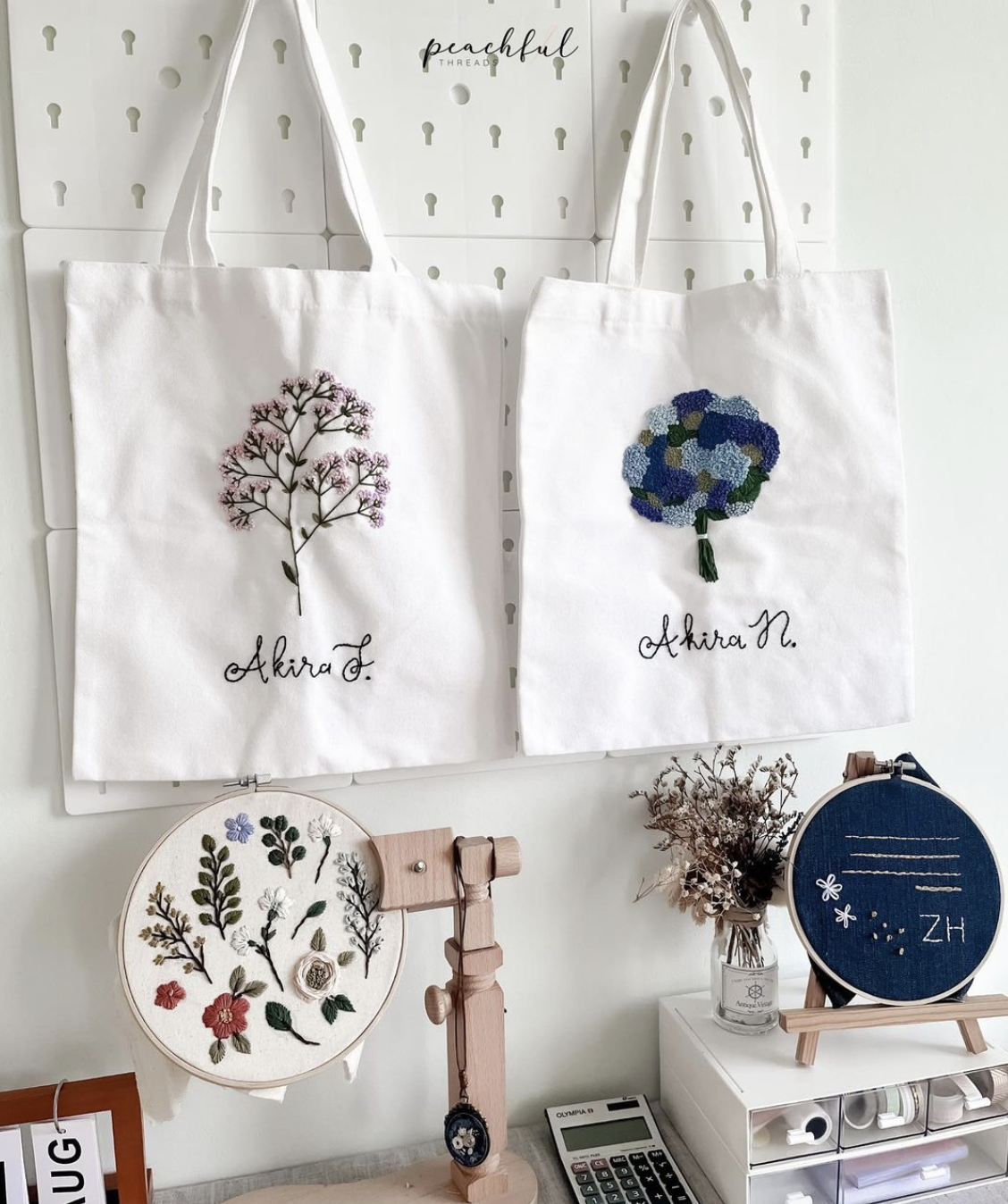 Embroidered totebag_0