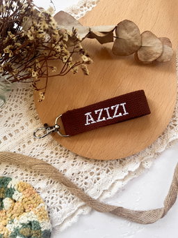 Embroidered Keychain