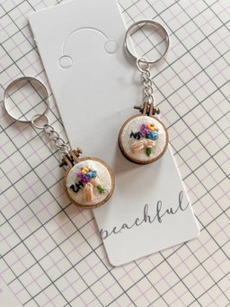 Embroidered Keychain