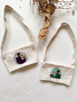 Embroidered Cup Holder