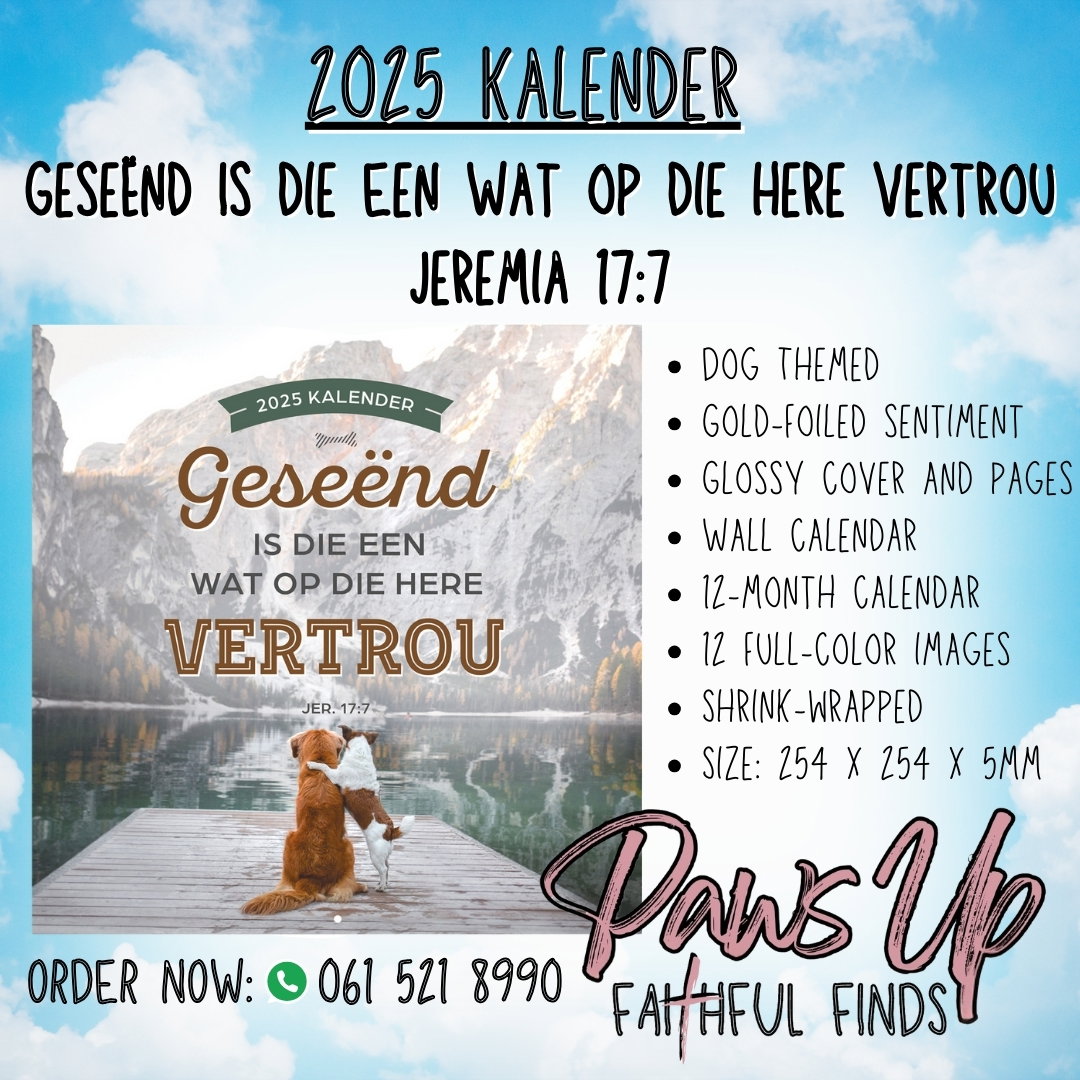 2025 Calendar Jeremia17:7