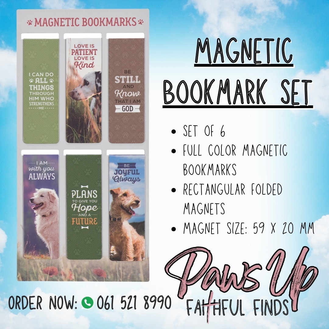Magnetic Bookmark Set (Pet Themed)