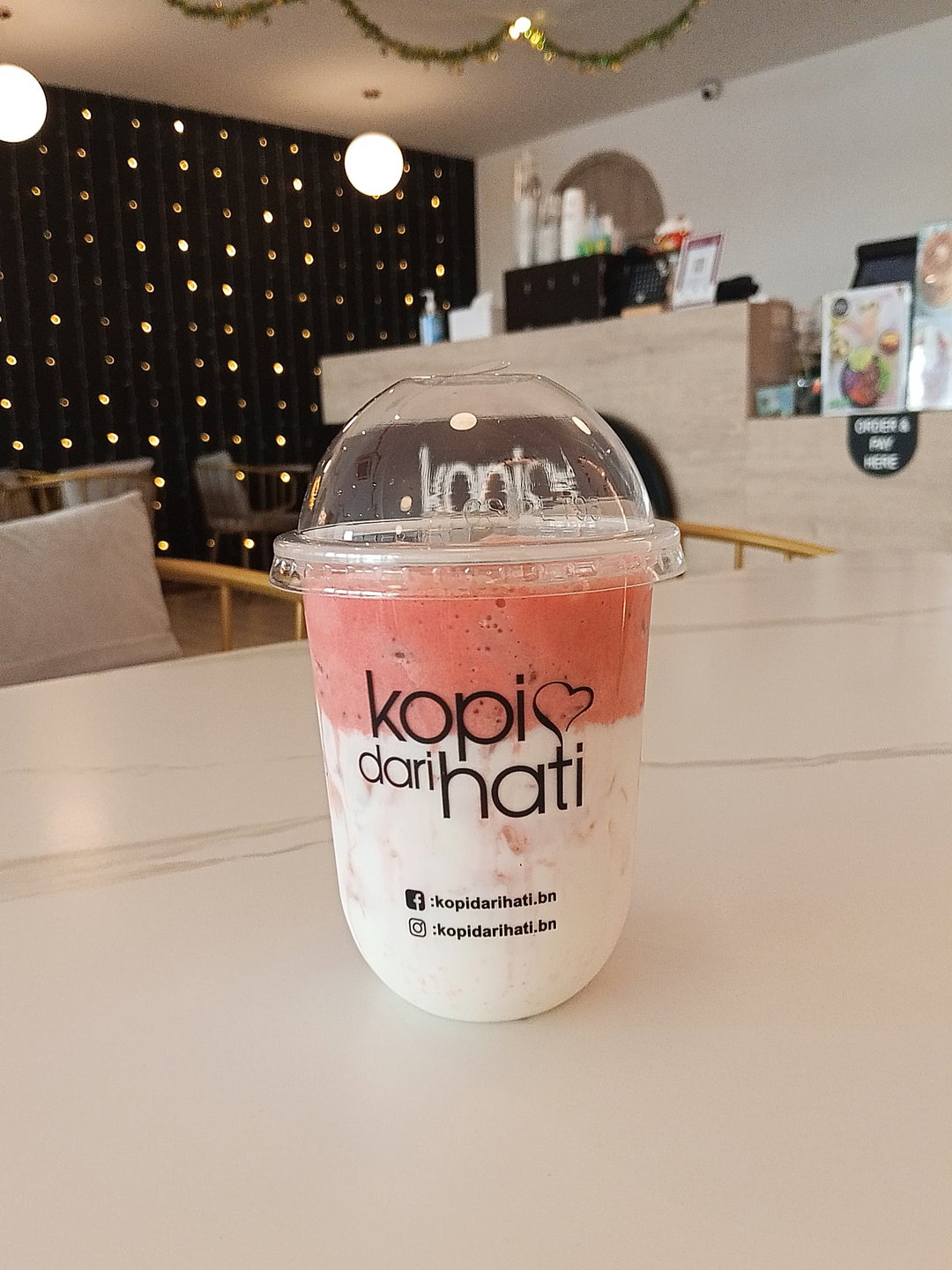 Strawberry Latte