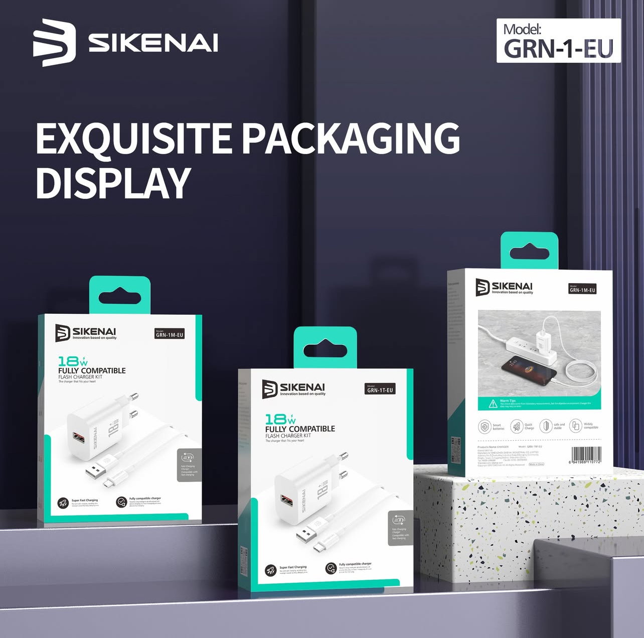 GRN-1T-EU 18W Full Protocol Flash Charger_0