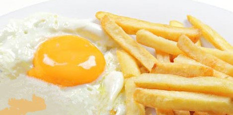Fried Egg & Fries 