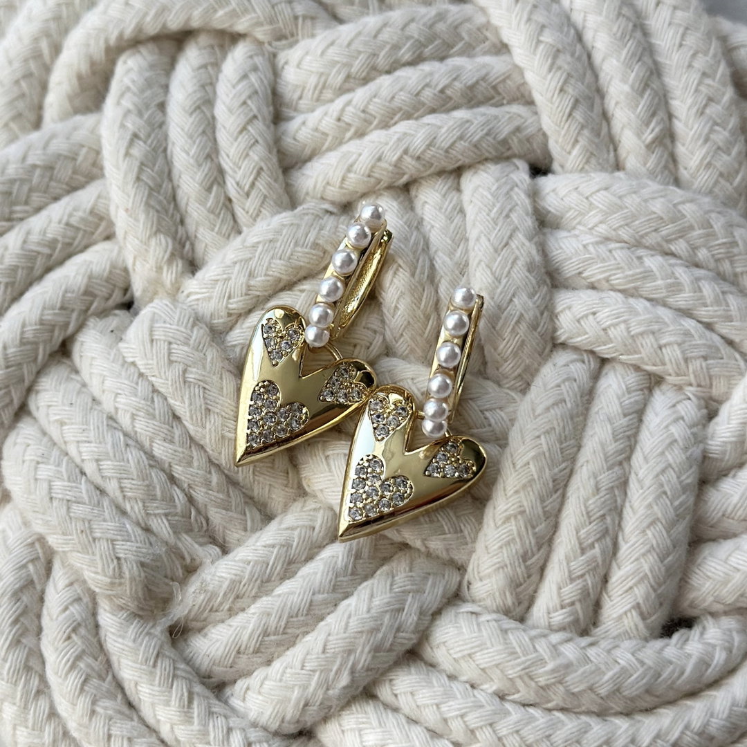 Brilliant Heart Earring