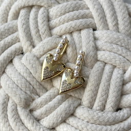 Brilliant Heart Earring