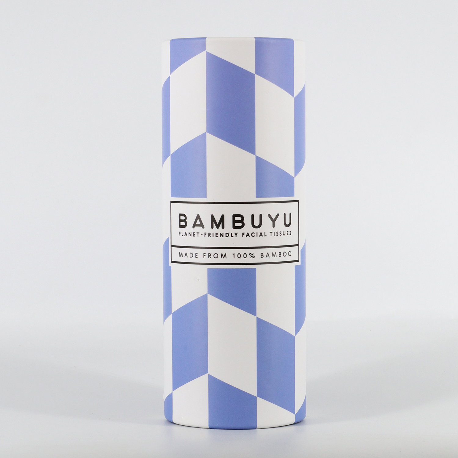 Bambuyu Facial Tissues Tube 50 sheets, 3Ply, 100% Bamboo, Purple_0