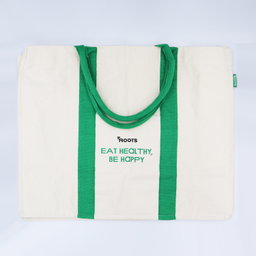 Roots Shopping Bag with Pocket 50x40x15cm