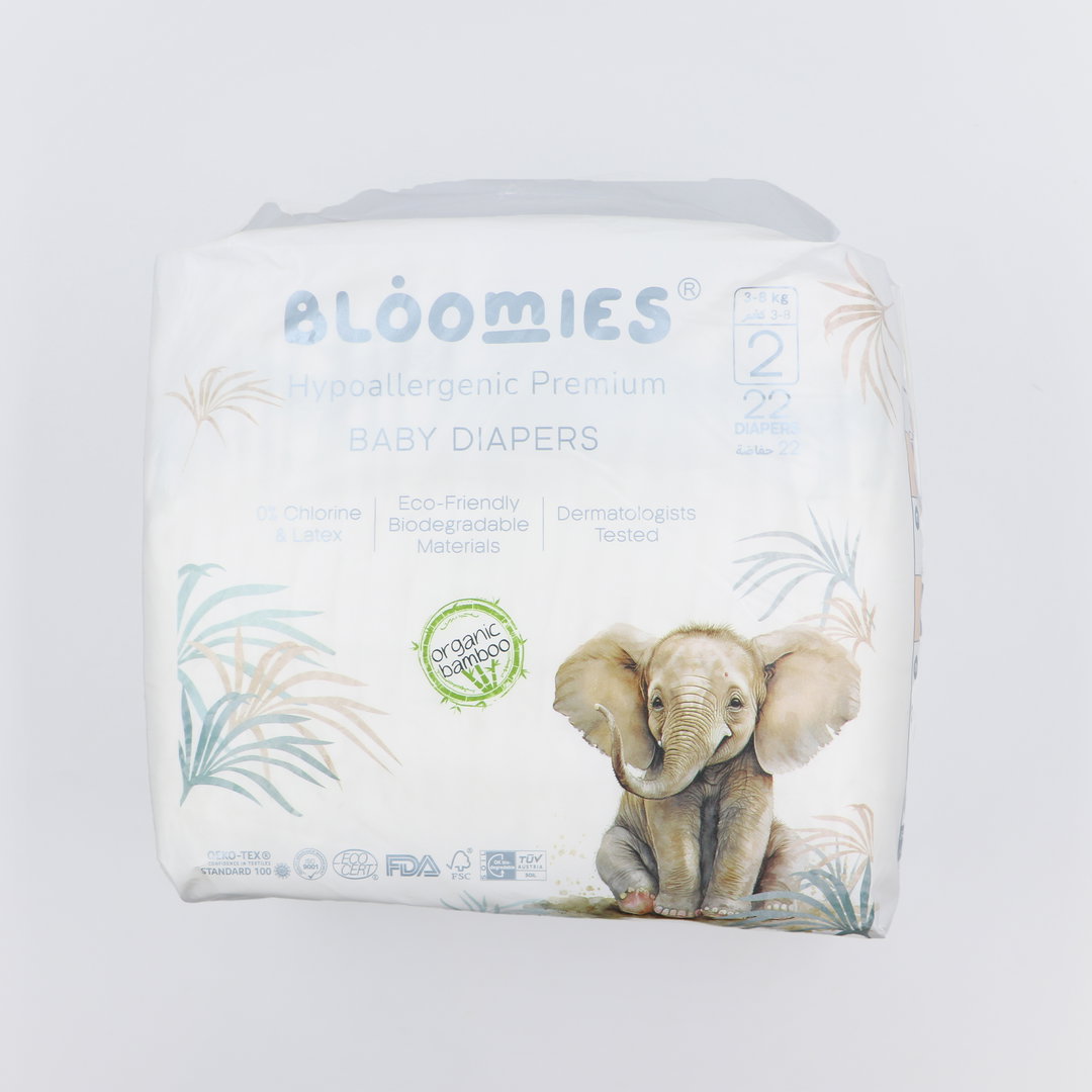 Bloomies Diapers Size 2, 22's Open Diaper (1x6x22cm)