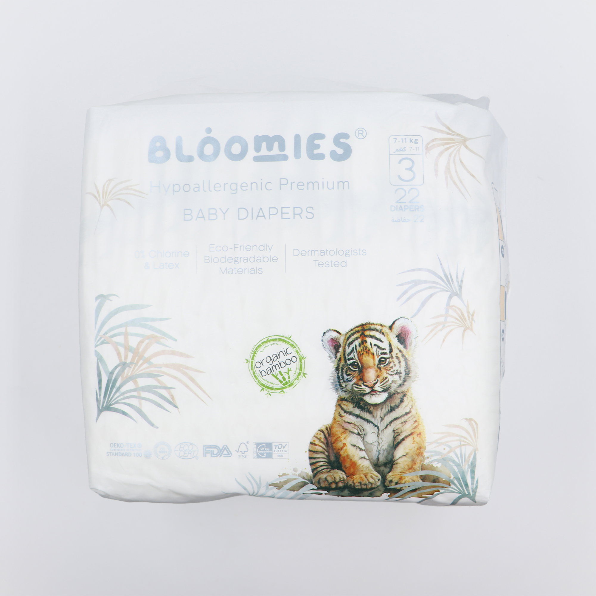 Bloomies Diapers Size 3, 22's Open Diaper (1x6x22cm)