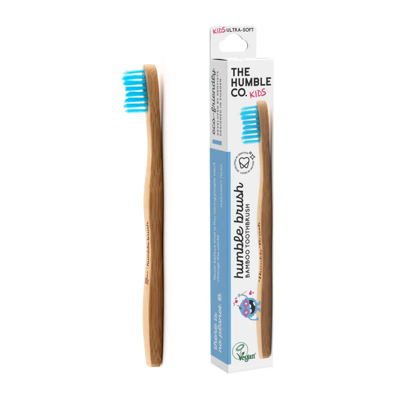 The Humble Co Toothbrush for Kids Blue