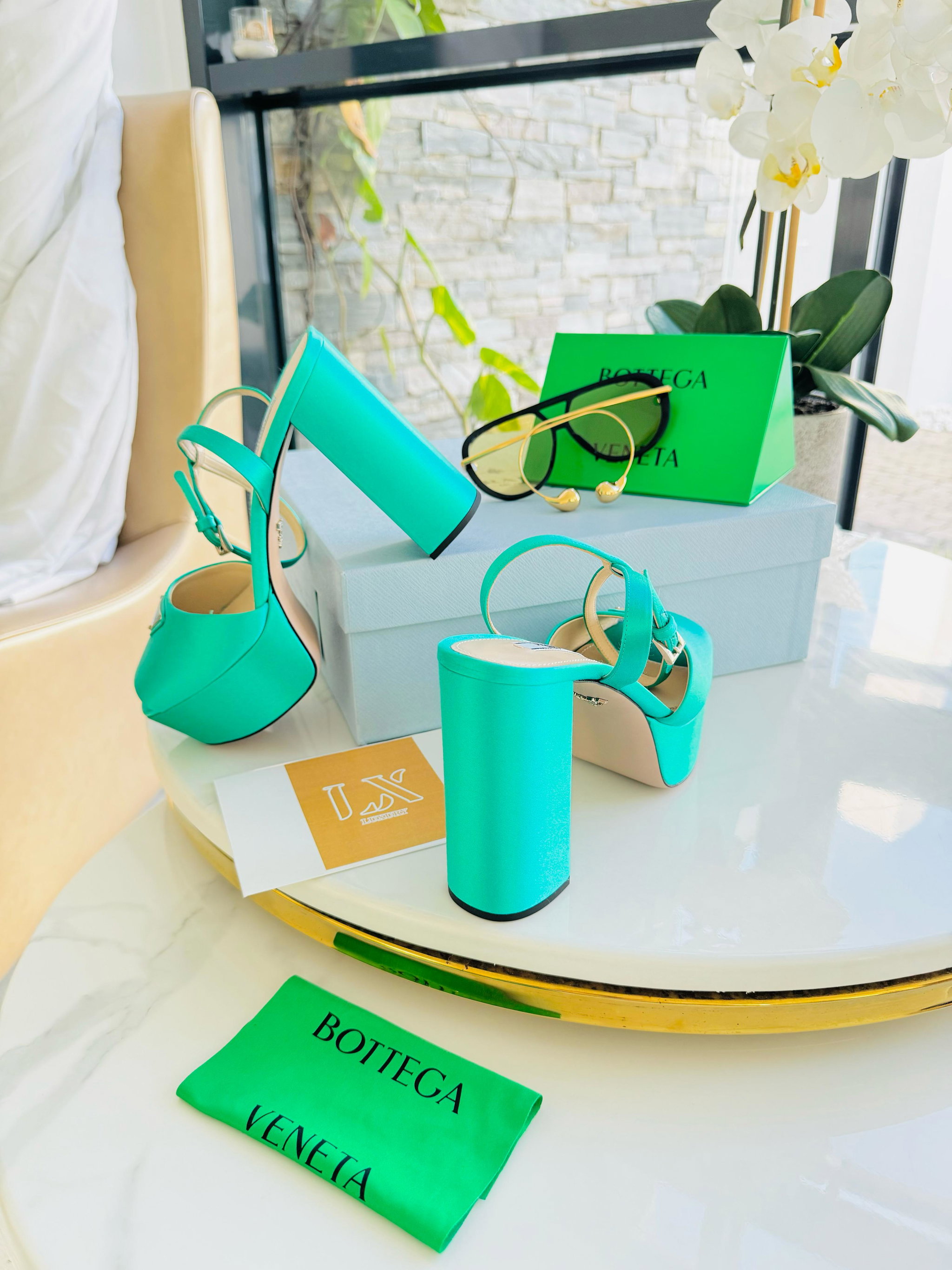 Plataformas Prada - verdes _4