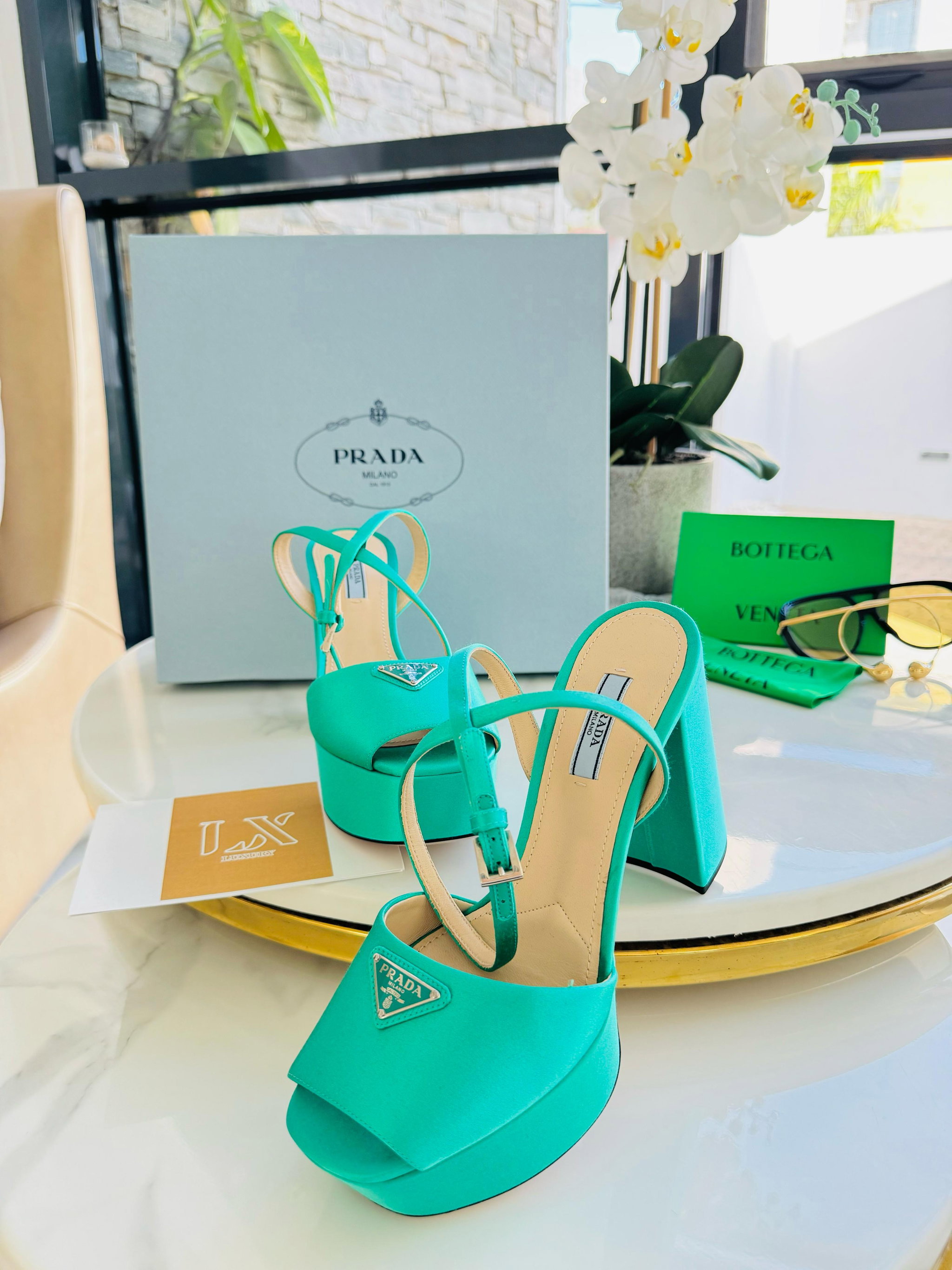 Plataformas Prada - verdes _0