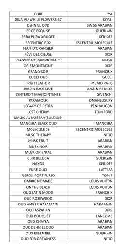 CATALOGUE SENTEURS UNISEXES ( HOMME ET FEMME)
