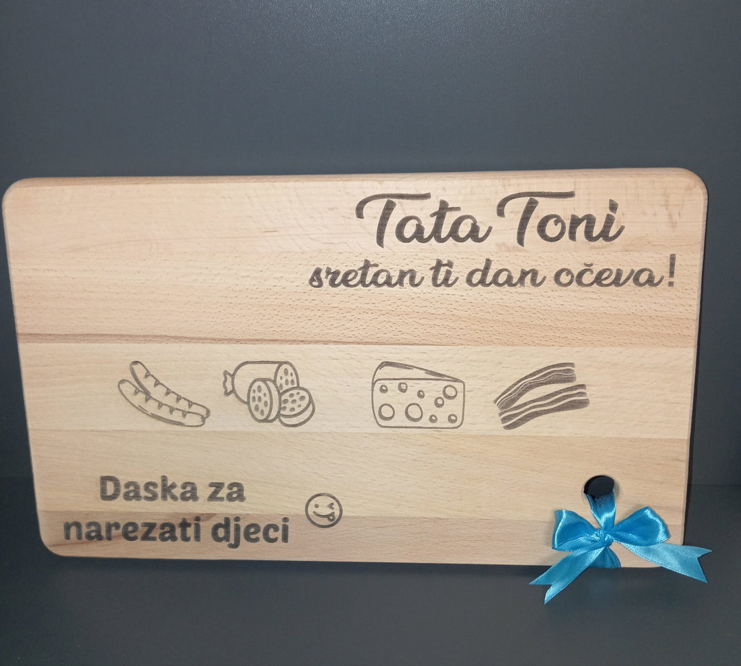 Personalizirana daska za rezanje