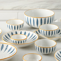 16 PCS CERAMIC DISH SET