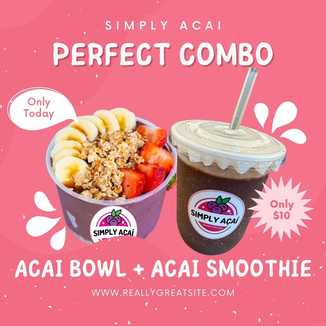 Acai Bowl + Smoothie Combo Set!_0