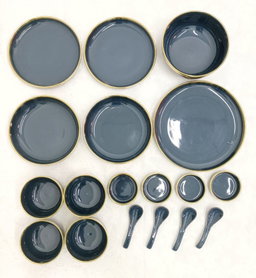 18 PCS CERAMIC DISH SET