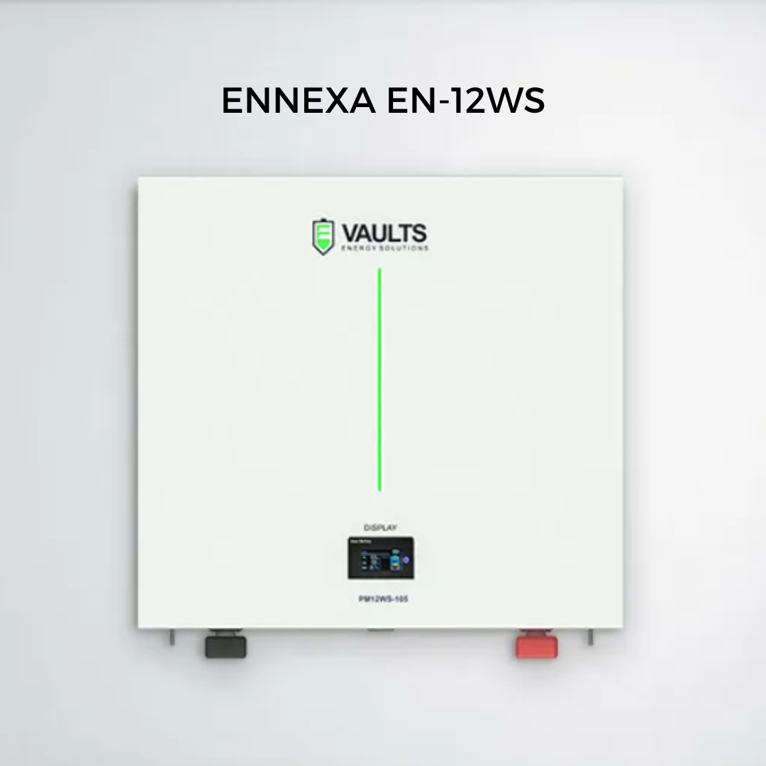VAULTS 12V / 100 Ah Model # EN-12WS Lithium Battery Wall Mounted_0