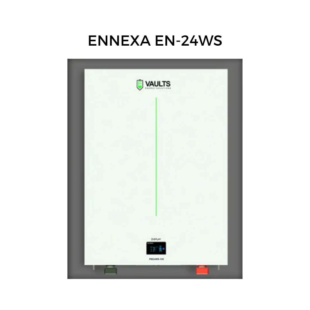 VAULTS 24V / 100 Ah Model # EN-24WS Lithium Battery Wall Mounted