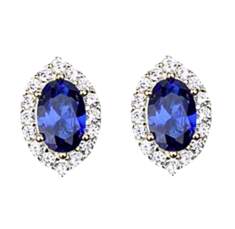 Dark blue gem stud_0